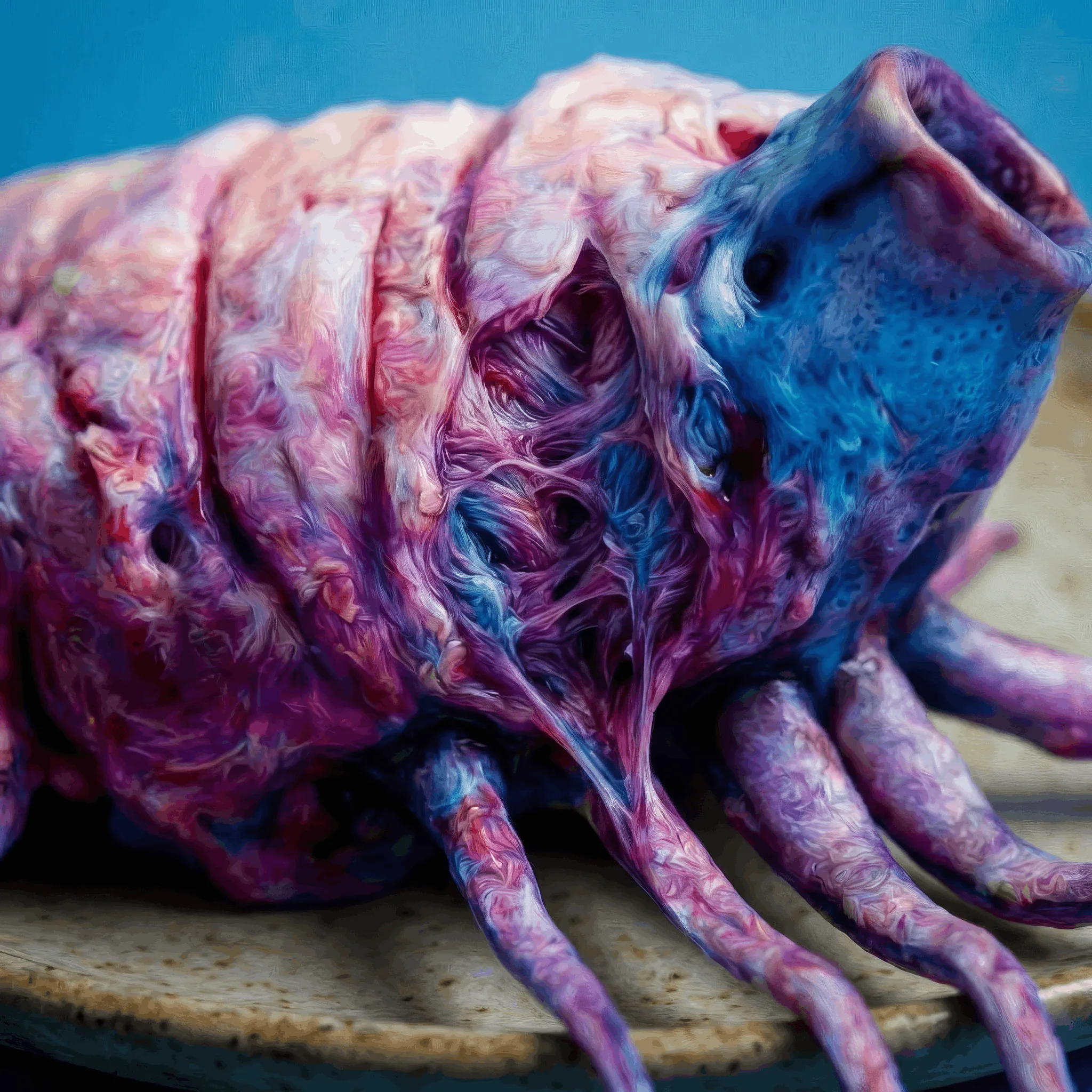 Anatomy of Hunger – synthetic organic texture